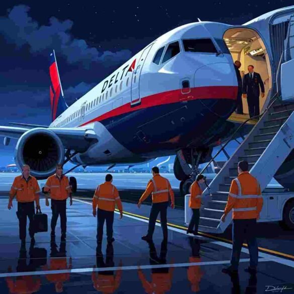 Delta Flight DL275 Diverted LAX